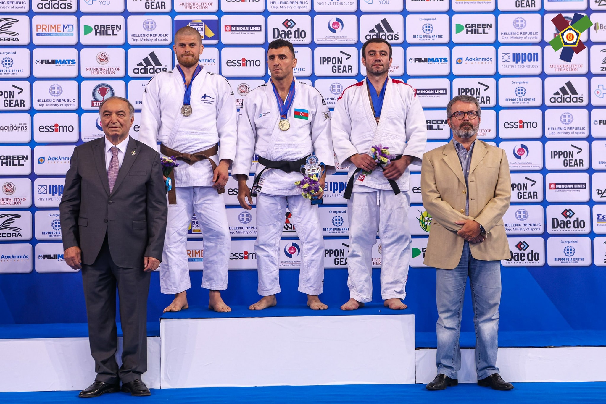 Veteran cüdoçularımız Avropa çempionatının ikinci günündə 3 qızıl, 1 gümüş və 1 bürünc qazanıblar