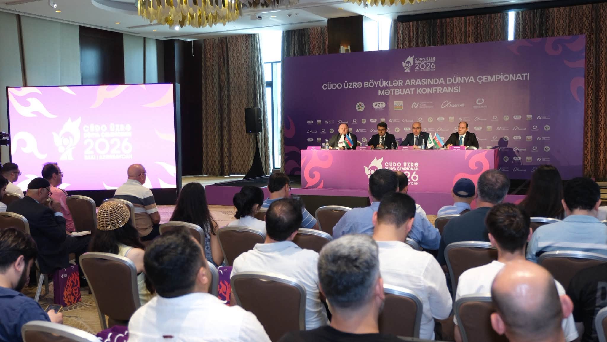 Cüdo üzrə dünya çempionatına hazırlıqla bağlı mətbuat konfransı keçirilib