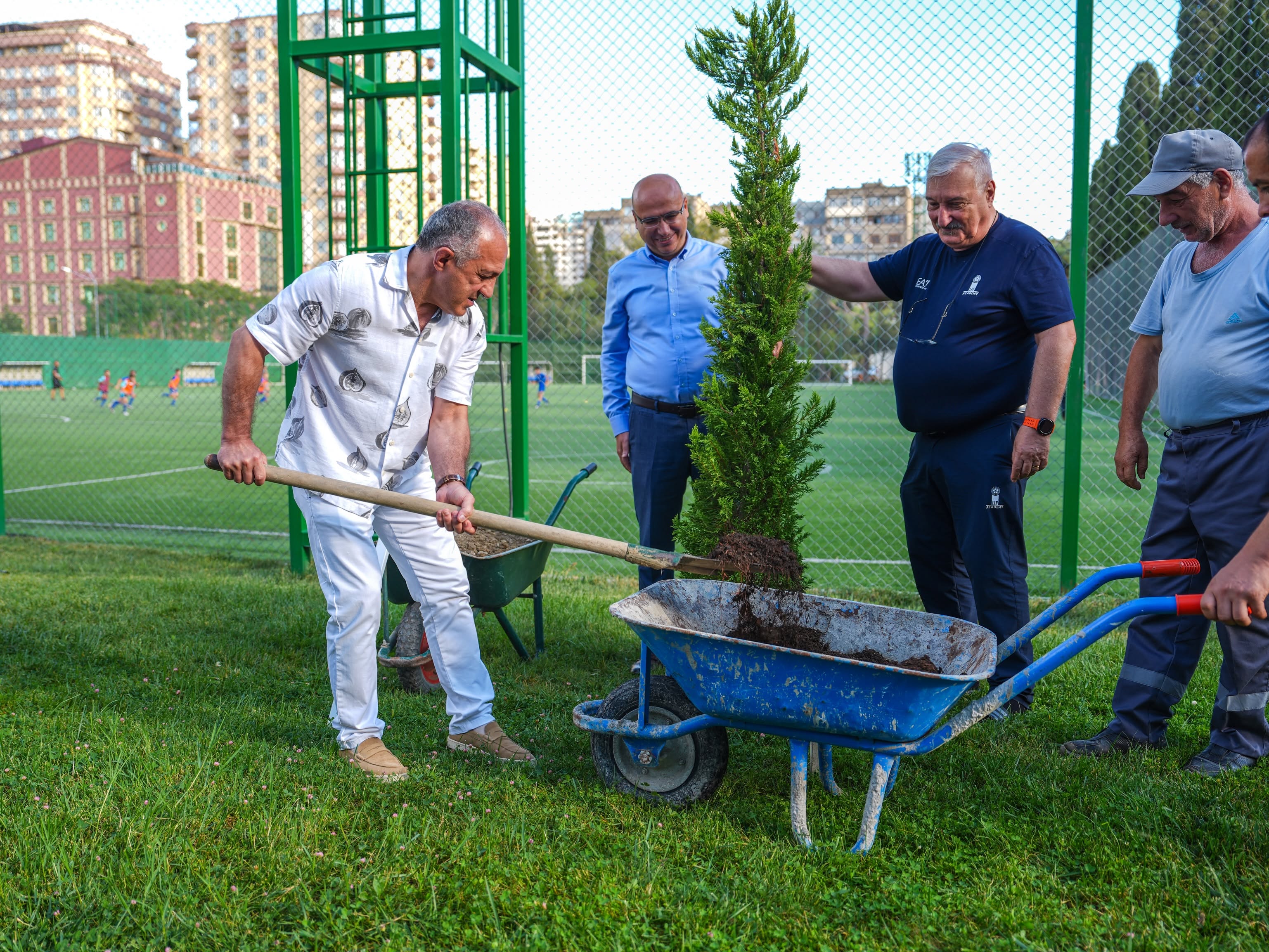 BCF Akademiyasının cüdo məşqçiliyi üzrə 150-ci sertifikat proqramı çərçivəsində simvolik ağacəkmə mərasimi keçirilib