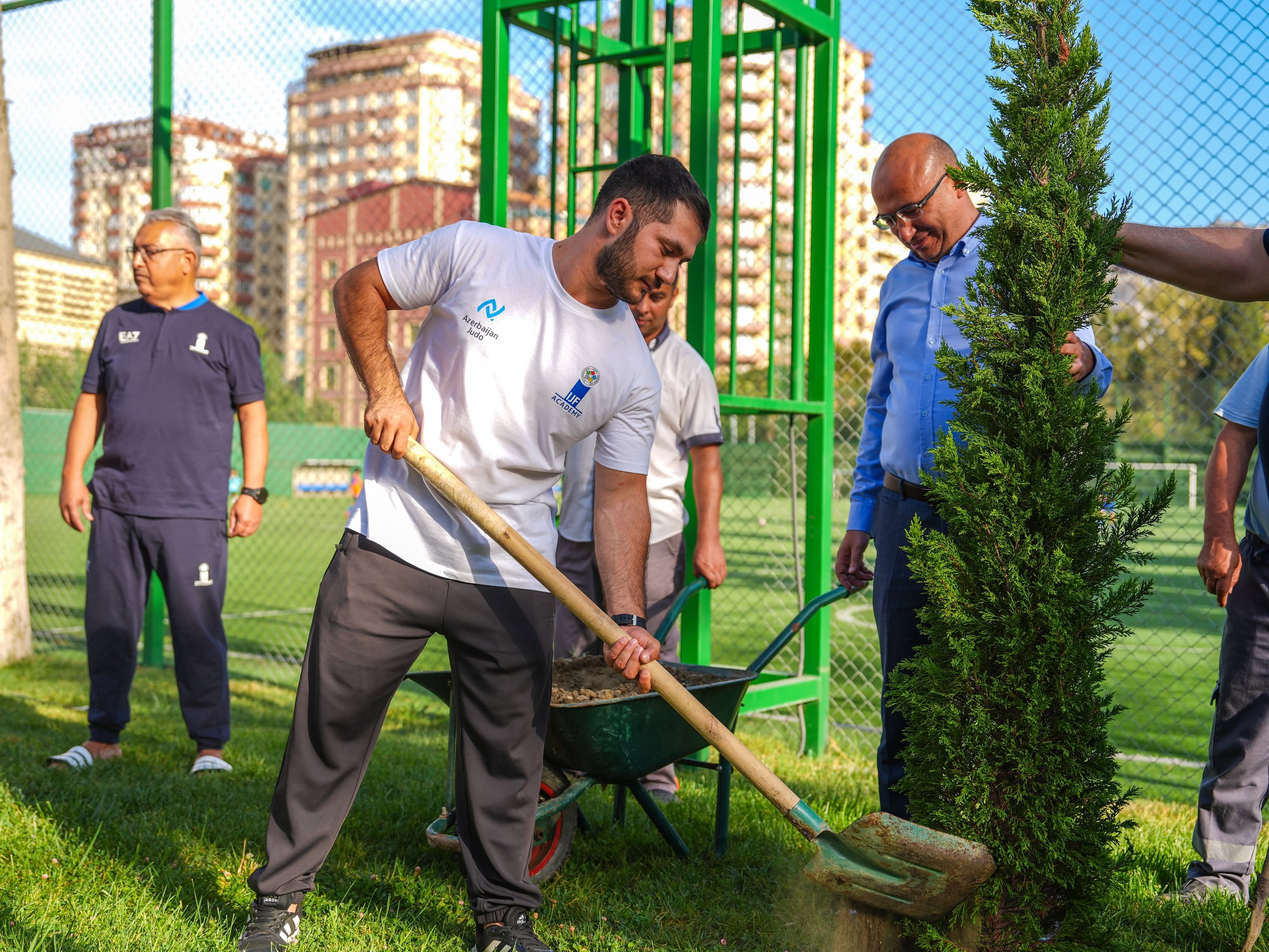 BCF Akademiyasının cüdo məşqçiliyi üzrə 150-ci sertifikat proqramı çərçivəsində simvolik ağacəkmə mərasimi keçirilib