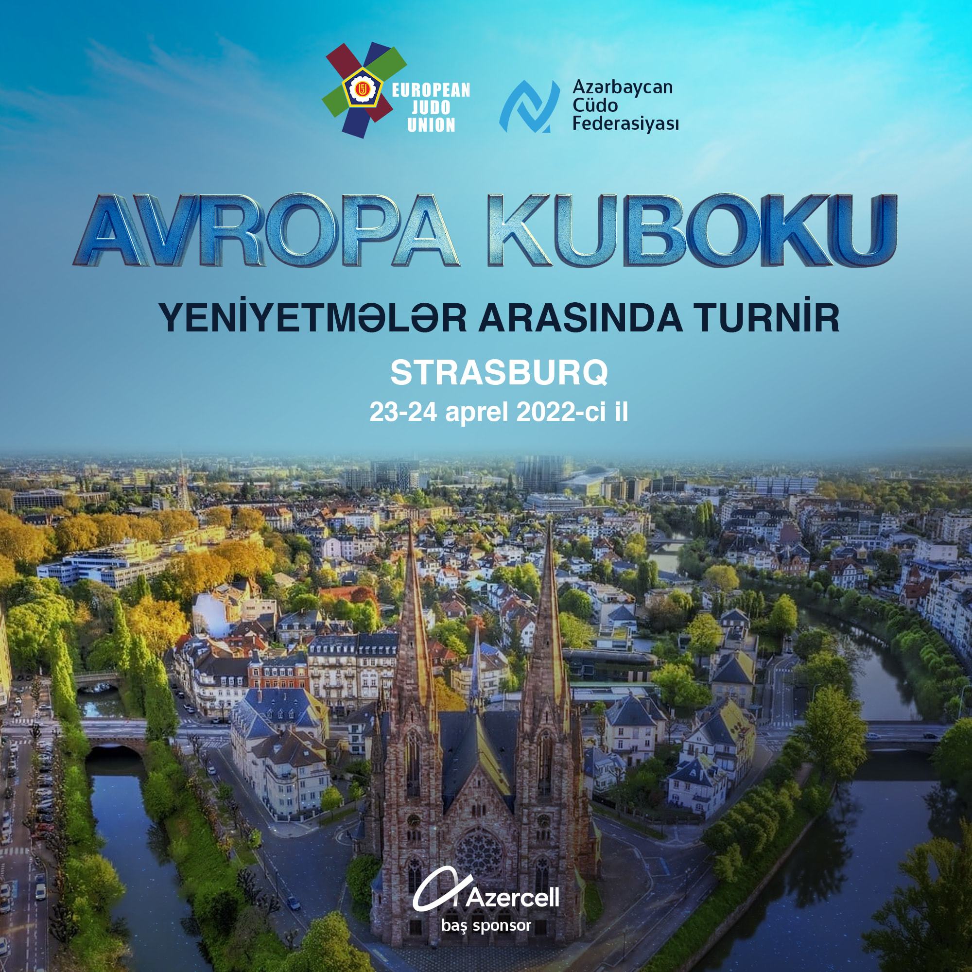 İdmançılarımız Strasburqda keçiriləcək yeniyetmələr üzrə Avropa Kubokunda iştirak edəcəklər