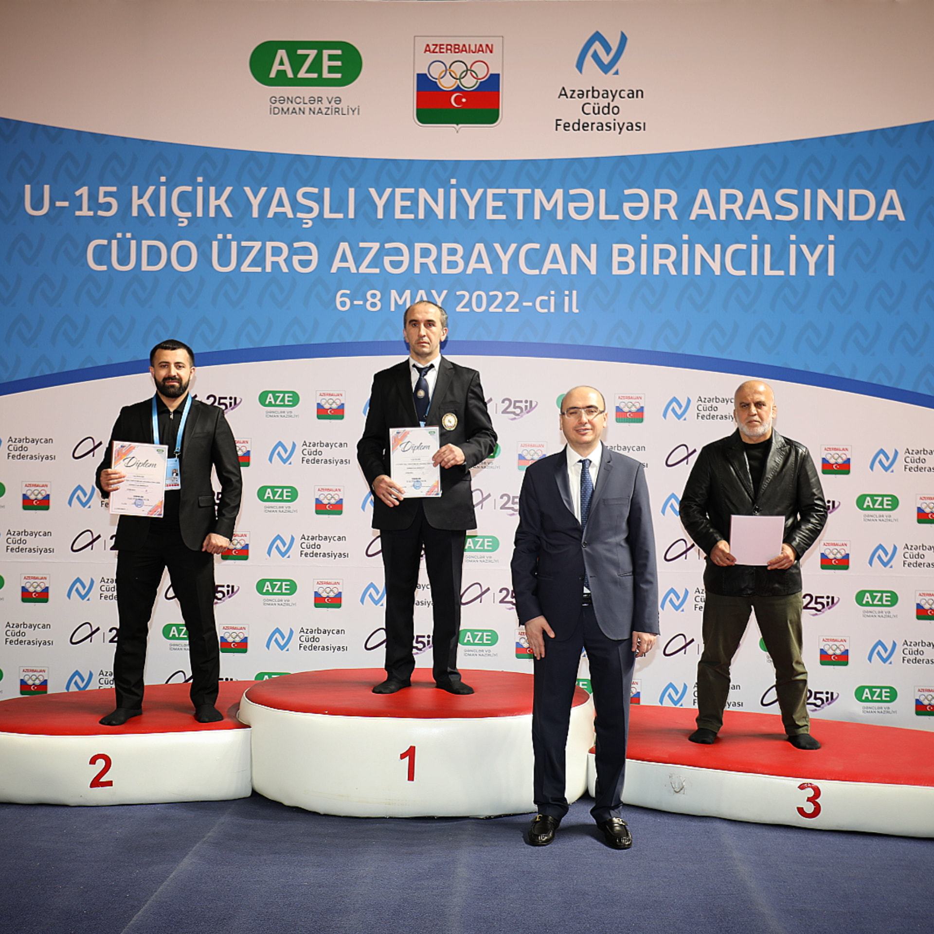 U-15 kiçik yaşlı yeniyetmələr arasında cüdo üzrə Azərbaycan birinciliyinə yekun vurulub