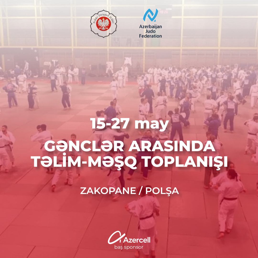Gənclərdən ibarət milli yığma komandamızın üzvləri Polşanın Zakopane şəhərində keçirilən beynəlxalq təlim-məşq toplanışında iştirak edirlər