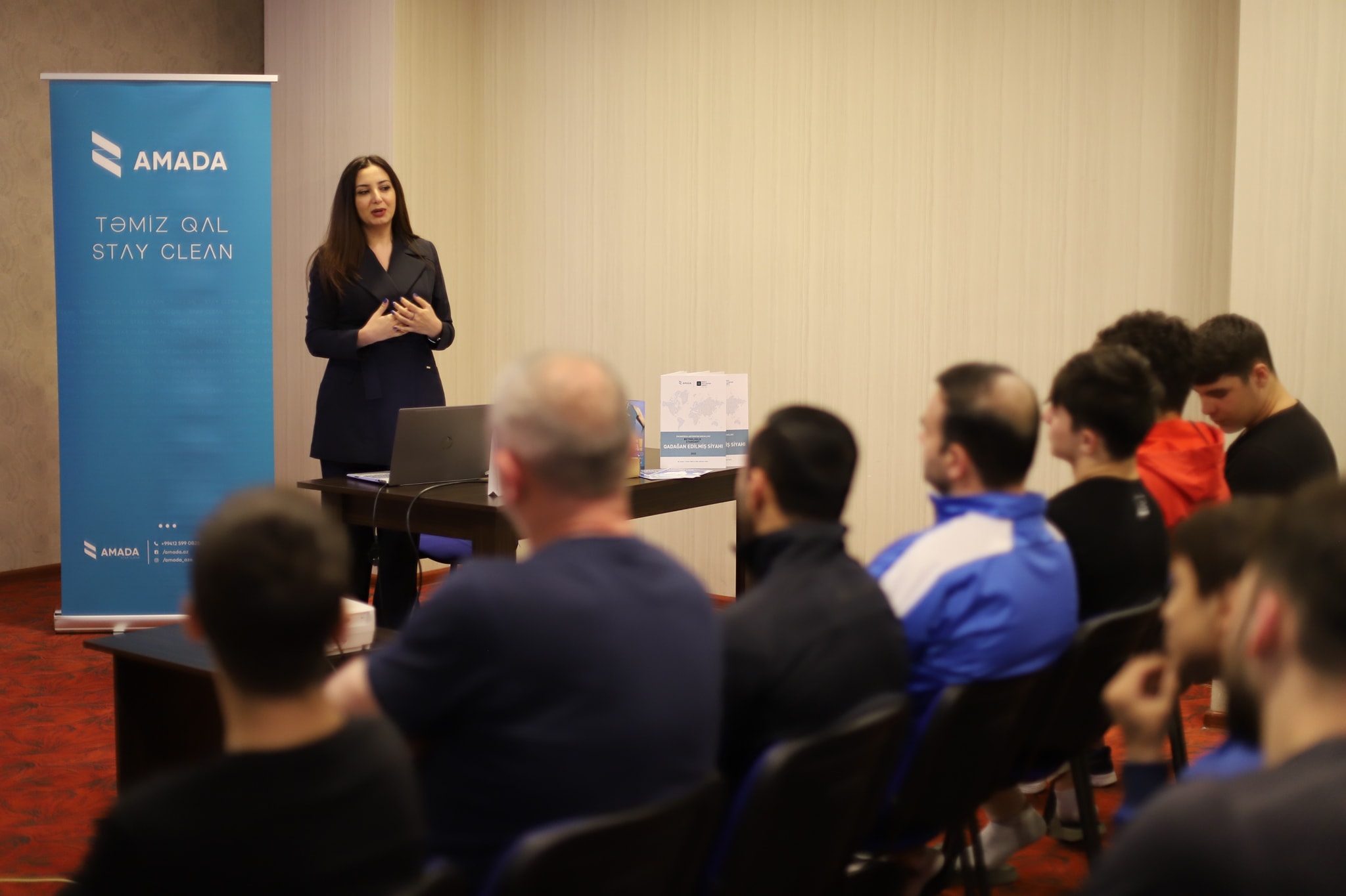 Yeniyetmələrdən ibarət cüdo idman növü üzrə Azərbaycan Milli yığma komandasının üzvlərinə maarifləndirmə seminarı təşkil olunub