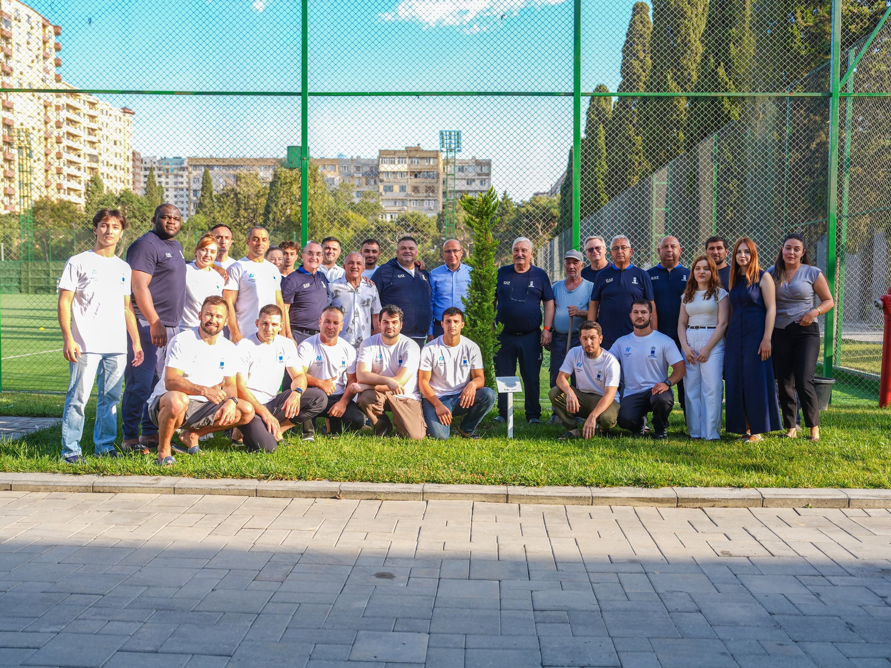 BCF Akademiyasının cüdo məşqçiliyi üzrə 150-ci sertifikat proqramı çərçivəsində simvolik ağacəkmə mərasimi keçirilib