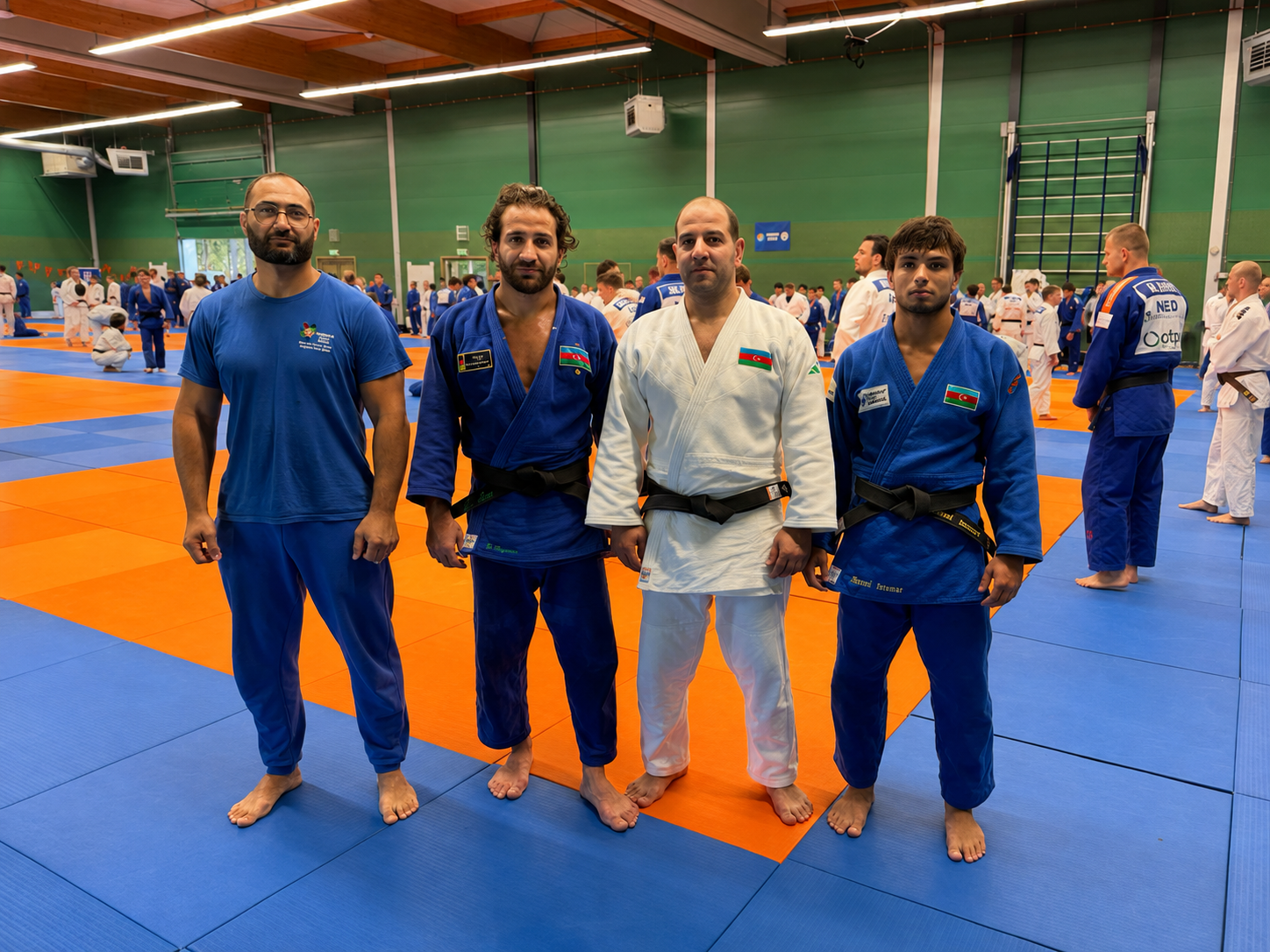 Hidayət Heydərov və Nizami İmranov Niderlandda təşkil olunan Olimpiya Təlim Düşərgəsinə qatılıblar